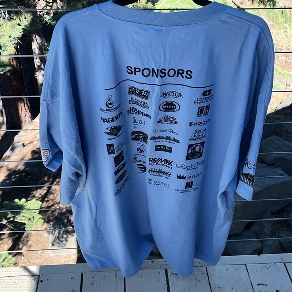 NEW STEVE McQUEEN "The Getaway" Boys Republic Car Motorcycle Show T Shirt 4X - Picture 4 of 6